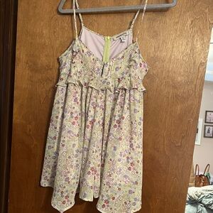 Urban Outfitters Pastel Floral Mini Dress